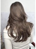 大人韓国ヘア♪ヘーゼルグレージュ