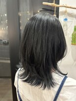 マンタップヘアー(Man Tap Hair)&nbsp;ウルフレイヤー×ブルーブラック