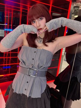 レディアル 渋谷(REDEAL) 韓国ヘア/ブリーチ/暖色カラー/ワンホン【レイヤー/渋谷】