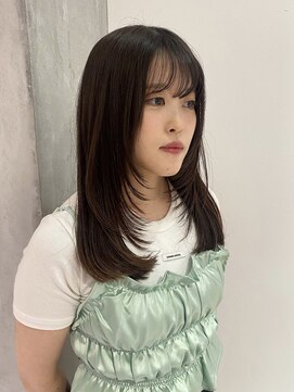 ヨーク(YOKE) 【YOKE】レイヤーカット/フェイスレイヤー/レイヤーロング