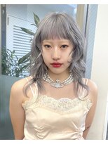 レコ 渋谷(LECO)&nbsp;うる艶ハイトーンダブルカラーグレーシルバーカラー