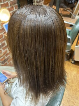 チップタップ 町田店(tip top) 【さすだ】ブリーチなしアッシュベージュブラウン◎