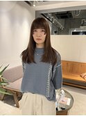 新感覚姫カットロング