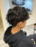 【男性限定】パーマ＋カット＋ヘッドスパ＋フェイス