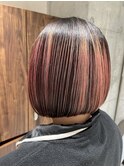 切りっぱなしボブ/