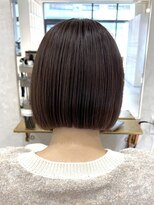 ヘアデザイン ファブロ(hair design FABRO.)&nbsp;◎乾かすだけで極まるボブ／ピンクブラウン/ミニボブ◎