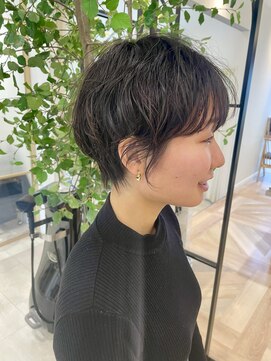 ヨール(YOL) 大人可愛いショート/小顔/ハイライト/白髪ぼかし/30代/40代