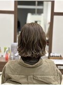 ハイライト×グレージュ