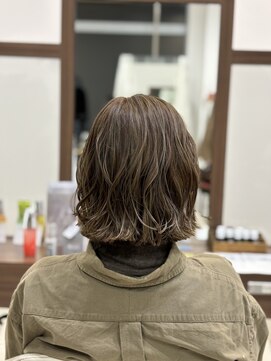 ナオシ 田原台店(nao c) ハイライト×グレージュ