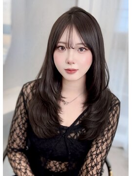 リッカ(LICCA) 【Rina】マロンベージュ/シースルーバング/韓国風巻き髪