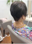 ミセスショート×縮毛矯正