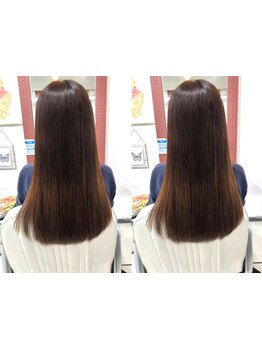 【高技術×丁寧】クセ毛やうねりの悩みなど幅広い年齢層のお悩み解決！自然な仕上がりで、ツヤ感をプラス＊