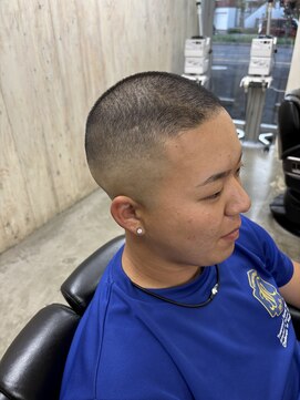 ヘアー モード 辰(HAIR MODE) 坊主フェード