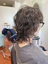 ロココ(ROCOCO) 大人のくせ毛風ウェーブ × ウルフパーマ