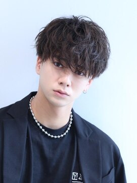 リップスヘアー 梅田アネックス(LIPPS hair) ふんわりパーマヘアマッシュ