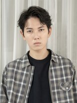 ディッセンバー 神宮前(December)&nbsp;ニュアンスルーズパーマフェザーウルフ波打ちセンターパート渋谷