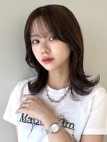ソラ 広尾店(SORA)&nbsp;ミディアムヘア/レイヤーカット/顔周りカット
