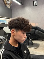 リッチブランドアンドコー(Rich Brand&Co) スパイキーショート フェード スペインカール ルーズパーマ