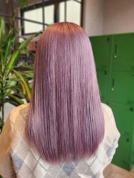 アヴァロンテ アットウィルヘアー(A VOLONTE at will hair) 肌映え抜群♪大人可愛いシアーなモーブピンク[成田]