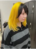 ダブルカラー/イエロー/推しカラー[札幌美容室LINDA]