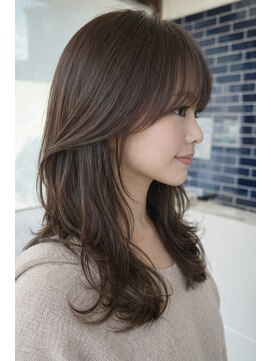 リドル ヘアー 駒生店(Riddle HAIR) 柔らかミディアムレイヤー