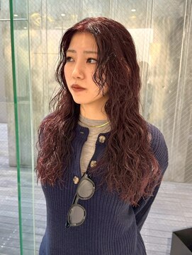 ガリカ 大名(Gallica) <ゲスト>こなれ感、ロングウェーブパーマ