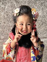 ピエスヘア(PIE'CE HAIR)&nbsp;静岡/清水 七五三3歳ヘアセット 日本髪