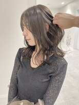 ケンジ 横浜(KENJE) アッシュベージュ/アッシュカラー/ベージュカラー/顔周りカット