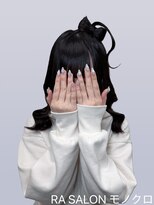 アールエーサロン モノクロ 虎ノ門(RA SALON モノクロ) 【推し活ヘア】立体リボンりんごちゃんヘア