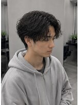 ニュイメン 茨木店(nui MEN)&nbsp;波巻きツイストスパイラル/リバースセンターパート