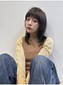 ミディアム レイヤー 顔周りレイヤー