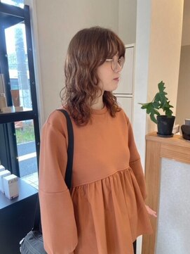 フレイムス ヘアアンドリラックス 吉川店(Frames hair&relax) ミディアムパーマ
