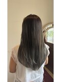 シルバーベージュ×グラデーションカラー