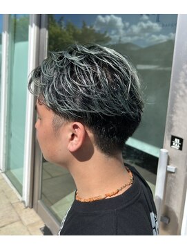 ディプティック ヘアー チェンジ ミュージアム(diptych Hair Change Museum) エアタッチ/グラデーション/シャドウルーツ/滋賀/南草津