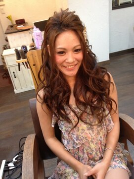 セットサロンエース(Set salon Ace) 大人かっこいい！かきあげユル巻きダウンスタイル