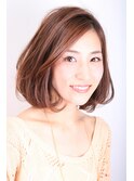 大人ミディアムボブ