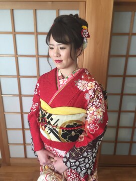 ガーデン 美容室 成人式 ヘアメイク 着付け