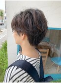 ハンサムショートニュアンスパーマ