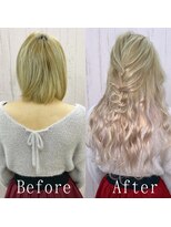 あるじゃんすー 神戸三宮店&nbsp;ピンクミルクティー#シールエクステ#デザインカラー#神戸