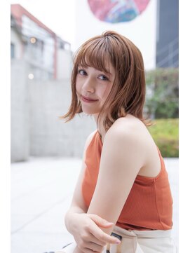 ケイト(kate) 【kate 大宮】外ハネボブ×ブラウンベージュ