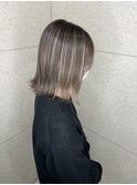 ベージュコントラストハイライト