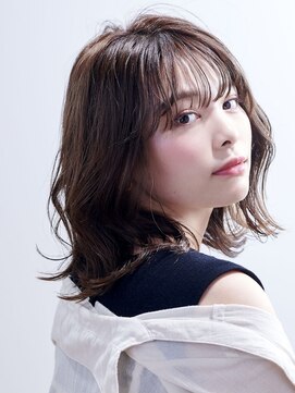 ユニックス イオンモール北戸田店(UNIX) 【30代髪型】大人可愛いミディアム×グレージュ/アースカラー