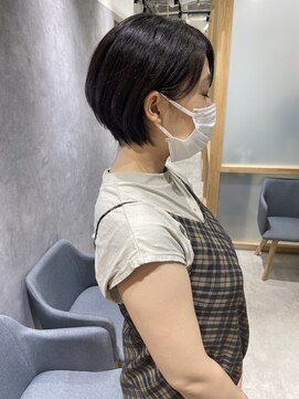 フレームプラス 御堂筋難波店(FRAME +) まるっとショートボブ