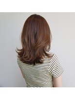 サラジュ 逆瀬川店(SARAJU)&nbsp;オレンジベージュカラー