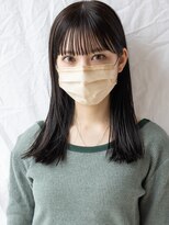 アフロート ギンザ(AFLOAT GINZA)&nbsp;【白川】20代30代40代シースルーバングミルクチョコレート23.2.5