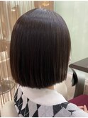 やわらかい質感ボブ