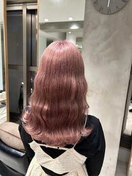 ガリカ シーム(Gallica/SEAM) 【桑原雪音】ハイトーンピンクベージュ/透け感大人ペールカラー