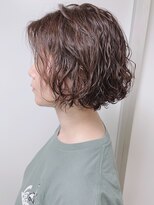 【morio原宿】ボブスパイラルパーマ　ヘアドネーション　宮本