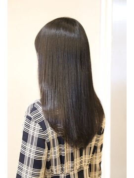 テイラー(TAILOR) ロングレイヤー黒髪艶髪セミロングストレート