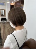 ナチュラルな白髪ぼかし